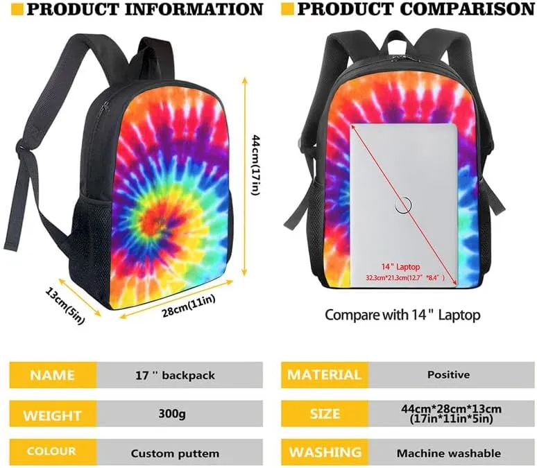 Forest Nordic Minimalist School Backpack Boys Girls Kids School Bookbag Set with Tree Hand Drawing Lunch Box and Pencil Case for Kids Boys Girls Back to School Gifts