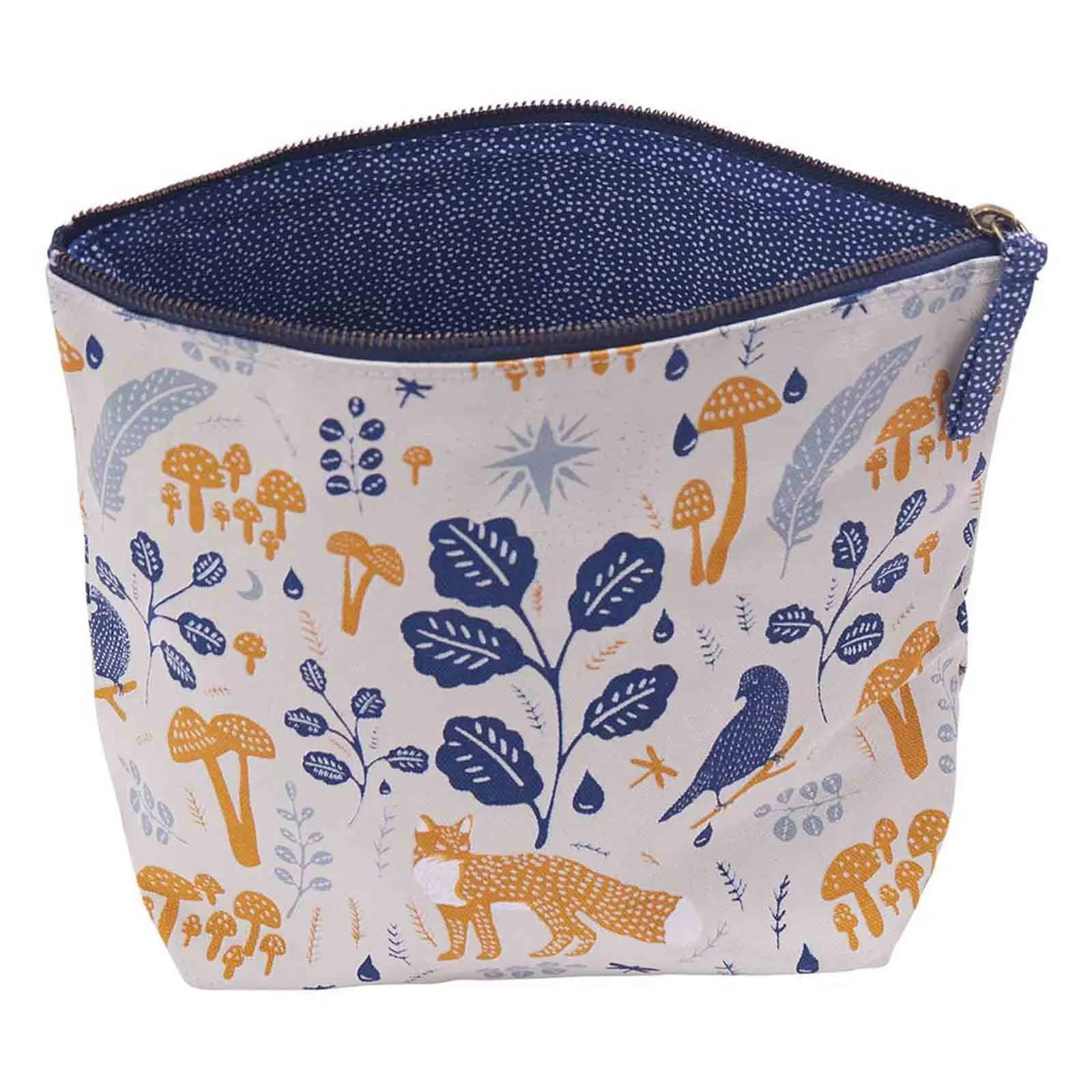 FOX AND FEATHERS Pouch, Large