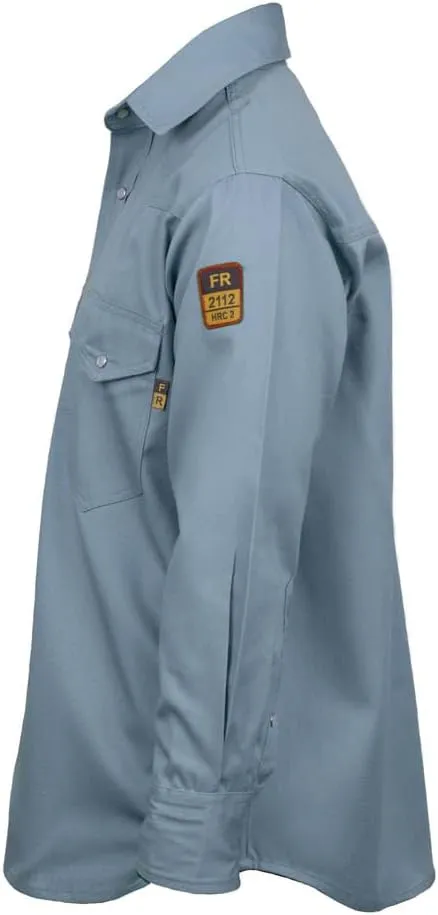FR Welding Shirt – Flame Resistant, Fire Retardant, 100% Cotton, 7oz Lightweight