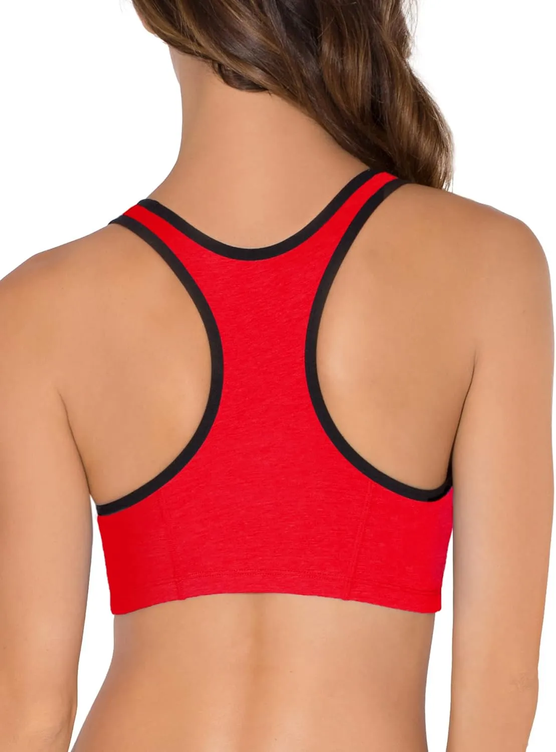 Fruit of the Loom Cotton Tank Bra for Women - Ultimate Comfort & Breathable Fit - Fashion Packs