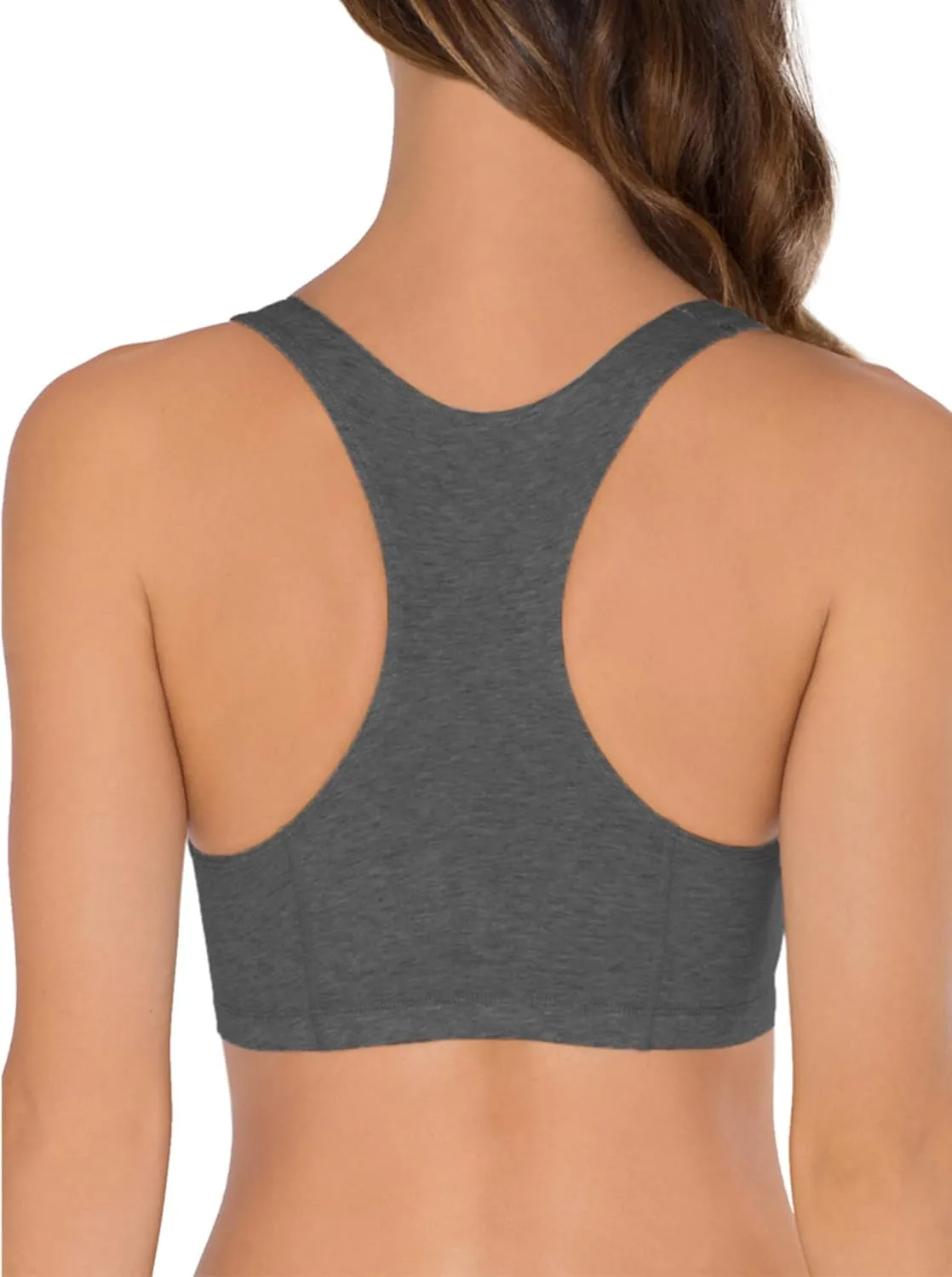 Fruit of the Loom Cotton Tank Bra for Women - Ultimate Comfort & Breathable Fit - Fashion Packs
