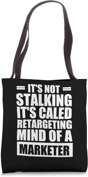Funny Marketing Art For Men Women Online Marketer Brand Tote Bag