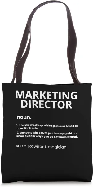 Funny Marketing Art For Men Women Online Marketer Brand Tote Bag