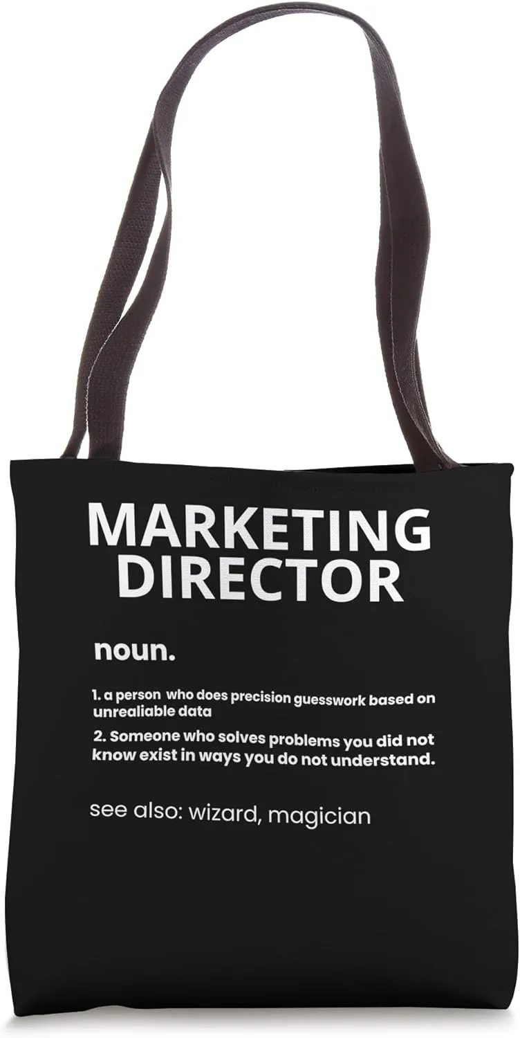 Funny Marketing Art For Men Women Online Marketer Brand Tote Bag