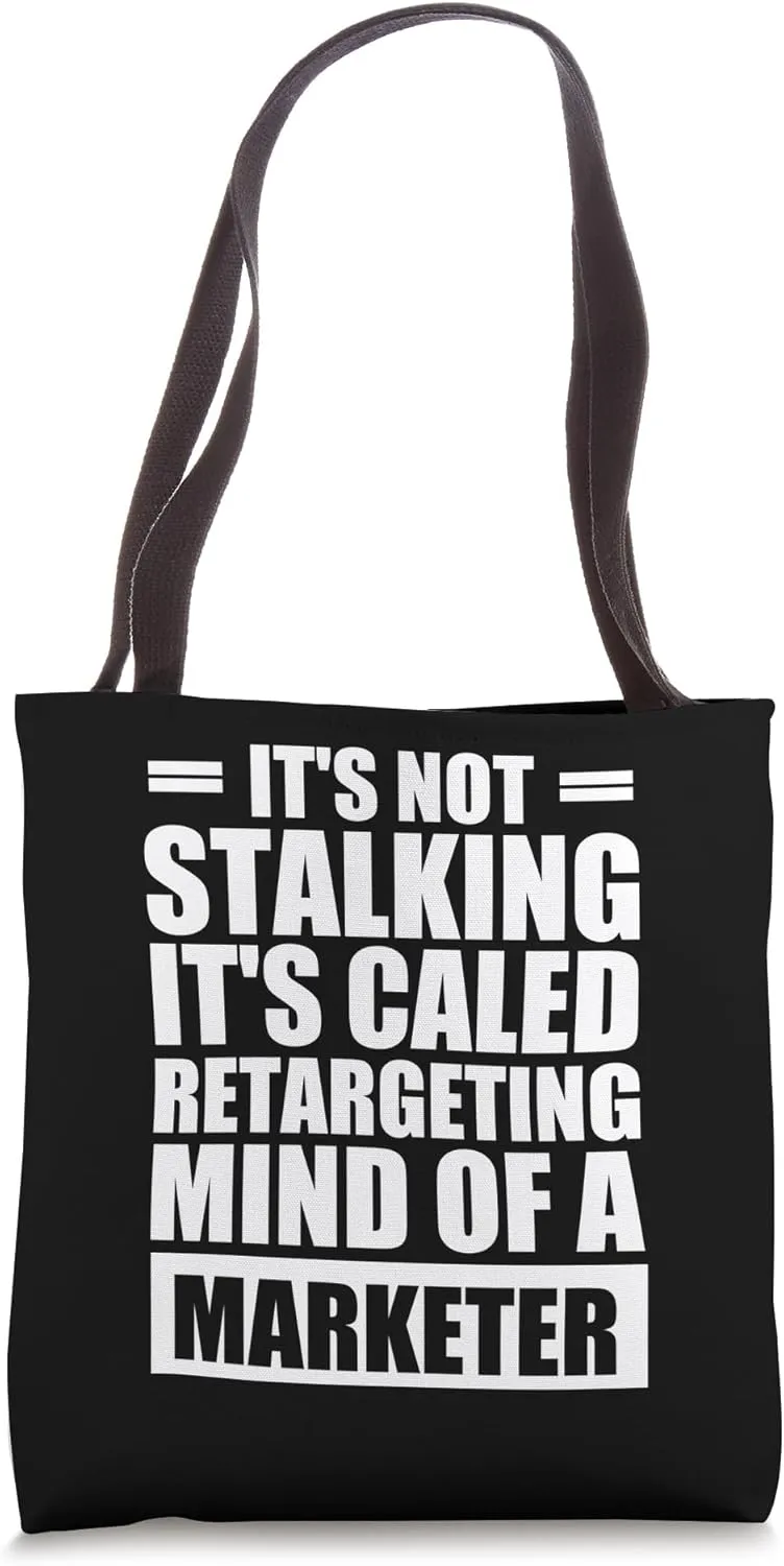 Funny Marketing Art For Men Women Online Marketer Brand Tote Bag