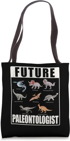 Future Paleontologist Paleontology Dinosaur Bones Tote Bag