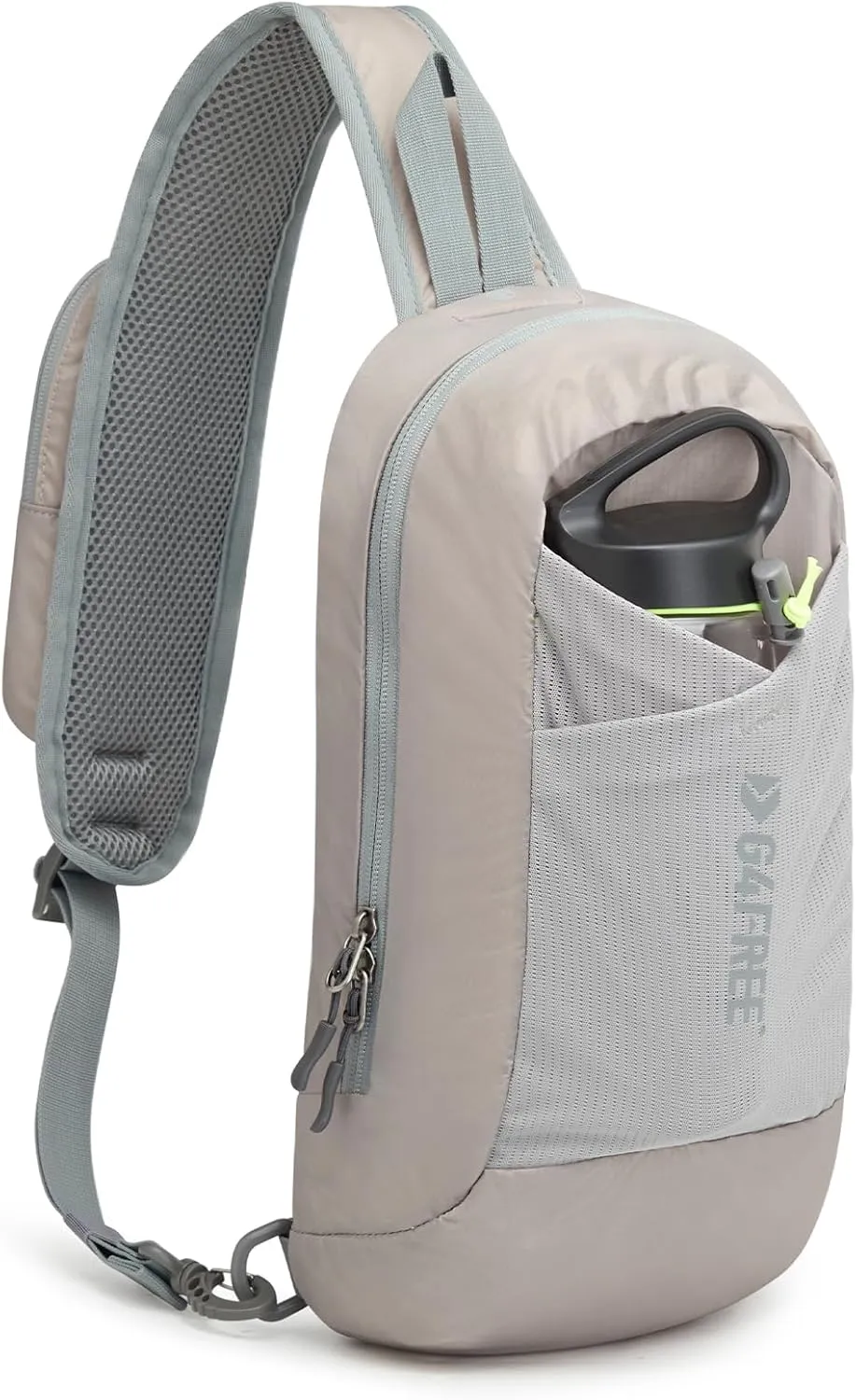 G4Free Sling Bag RFID Blocking Lightweight Crossbody Backpack Chest Shoulder Bag for Travel Sports Running