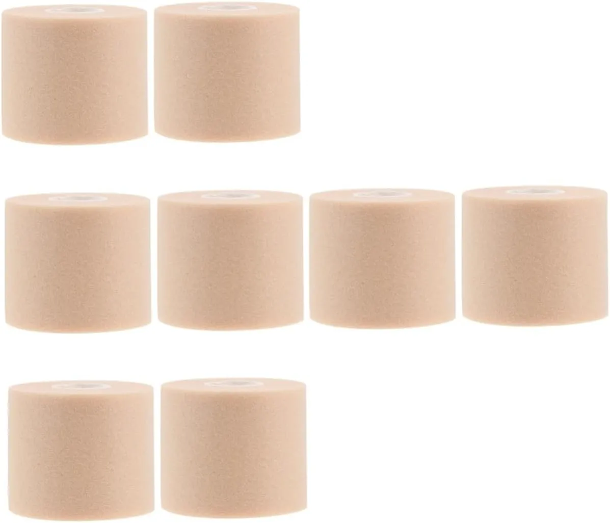 GALPADA 4sets 2 Rolls Breathable Tape Elastic Skin Tape for Athletes Skin Color Grip Insulation Film for Football Basketball Yoga and Running 2rolls*4