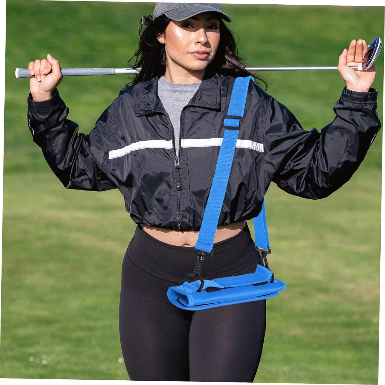 GANAZONO Golf Club Bag Straps Padded Carry Clubs Portable Covers First Golf Bag Light Shoulder Golfs Golf Ranges