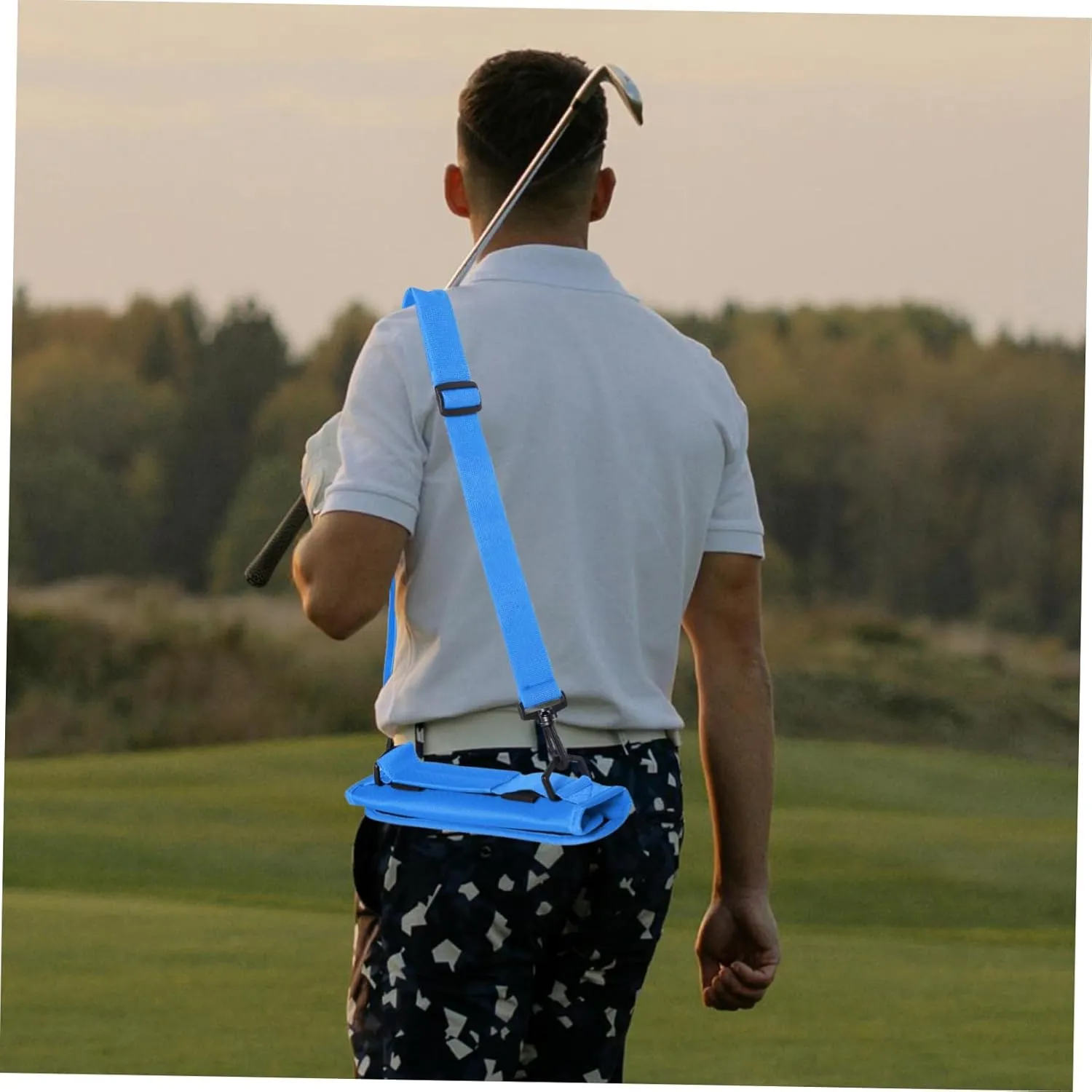 GANAZONO Golf Club Bag Straps Padded Carry Clubs Portable Covers First Golf Bag Light Shoulder Golfs Golf Ranges
