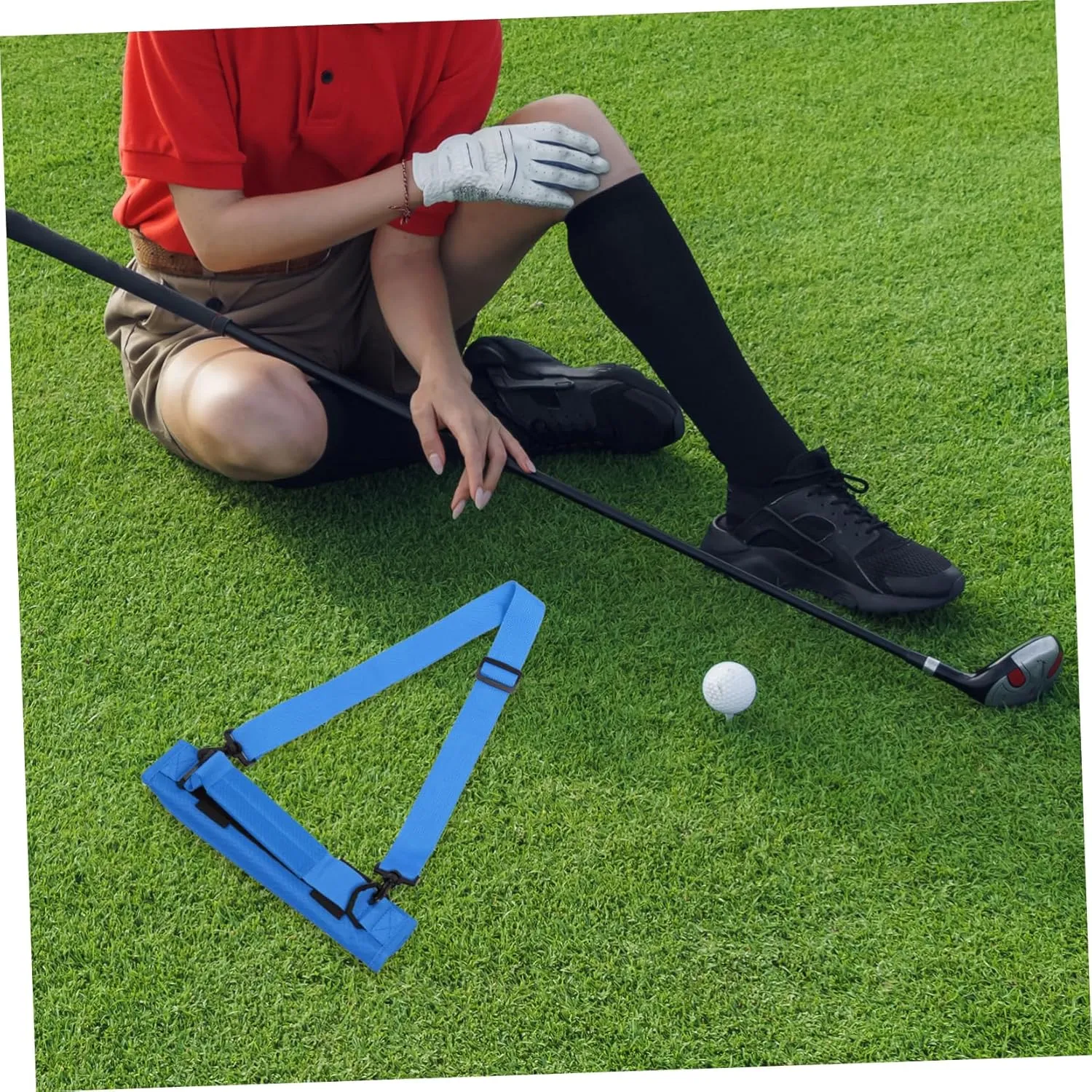 GANAZONO Golf Club Bag Straps Padded Carry Clubs Portable Covers First Golf Bag Light Shoulder Golfs Golf Ranges