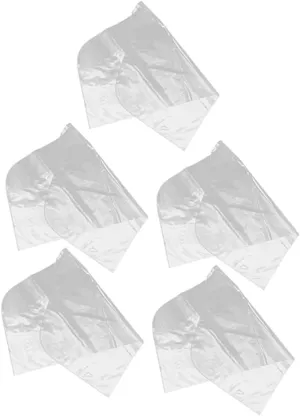 Garneck 5-pack Garment Covers for Hanging Clothes Suit Covers for Travel Dust Cover for Closet Storage Breathable Design