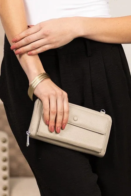 Genuine Leather Crossbody Phone Purse