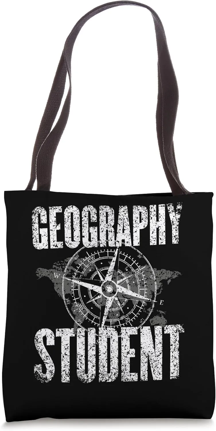 Geography Student Geographer Job Geographic Geography Tote Bag