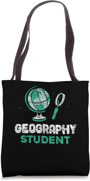 Geography Student Job Geographer Geographic Geography Tote Bag