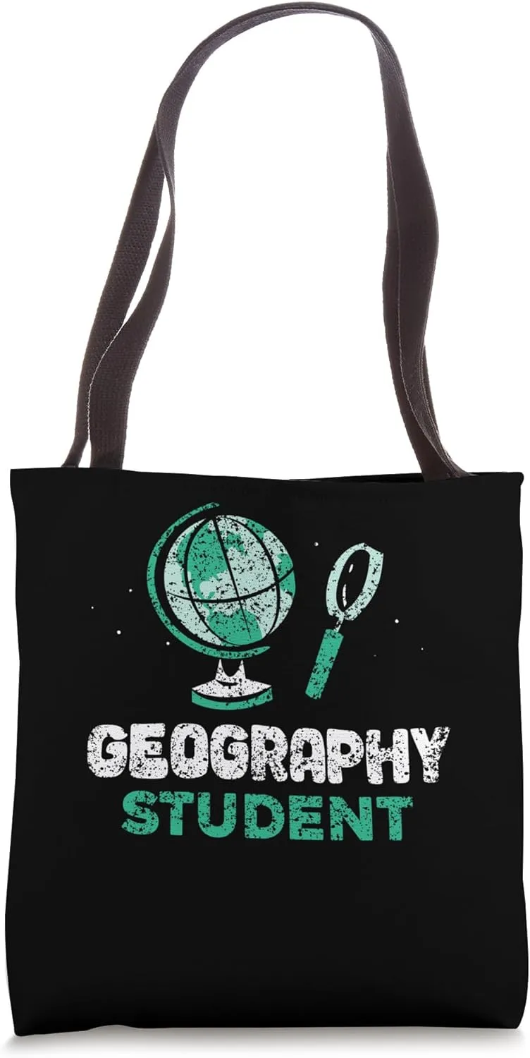 Geography Student Job Geographer Geographic Geography Tote Bag