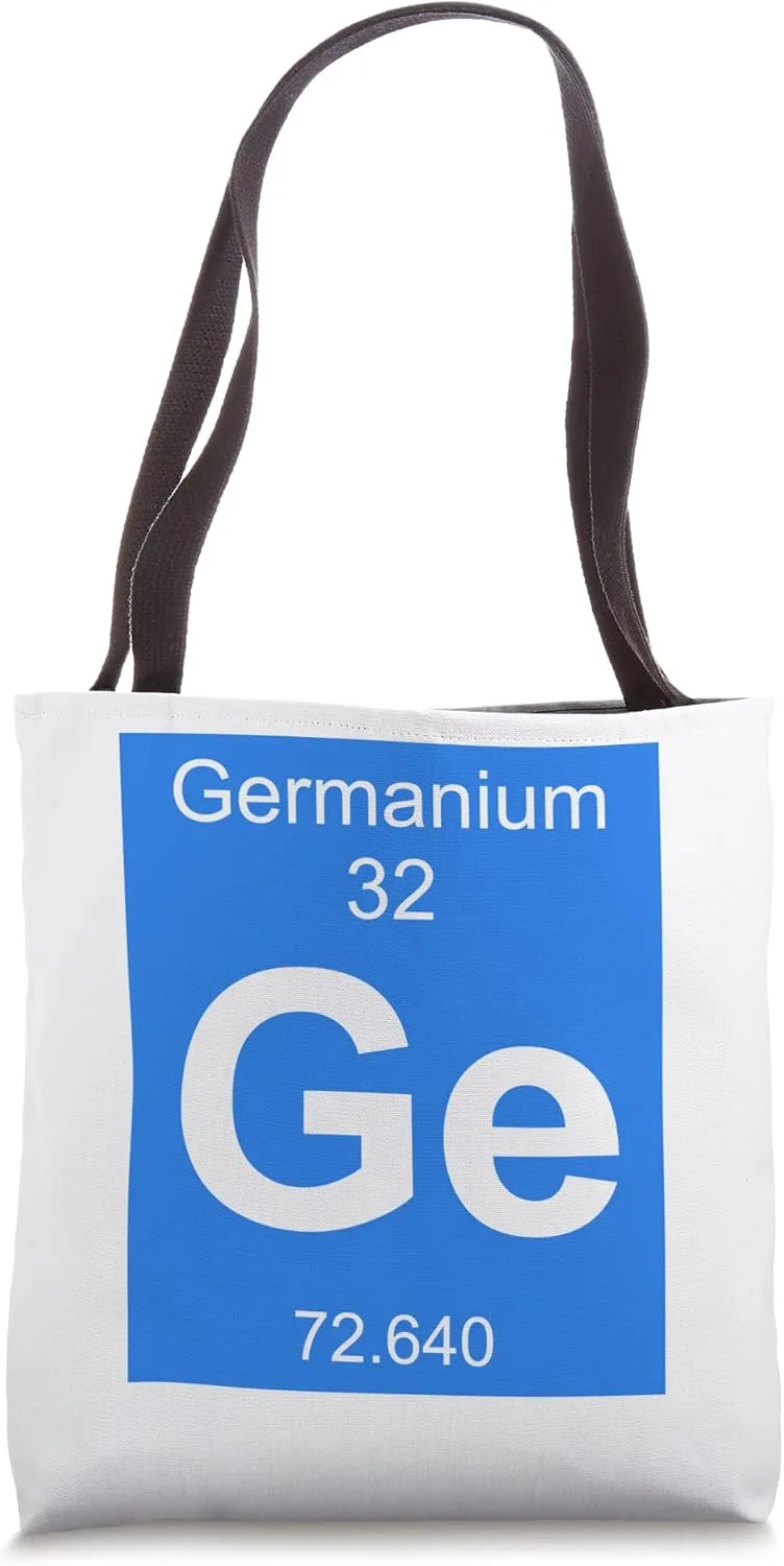 Germanium Element Costume Periodic Table Chemistry Fun Tote Bag
