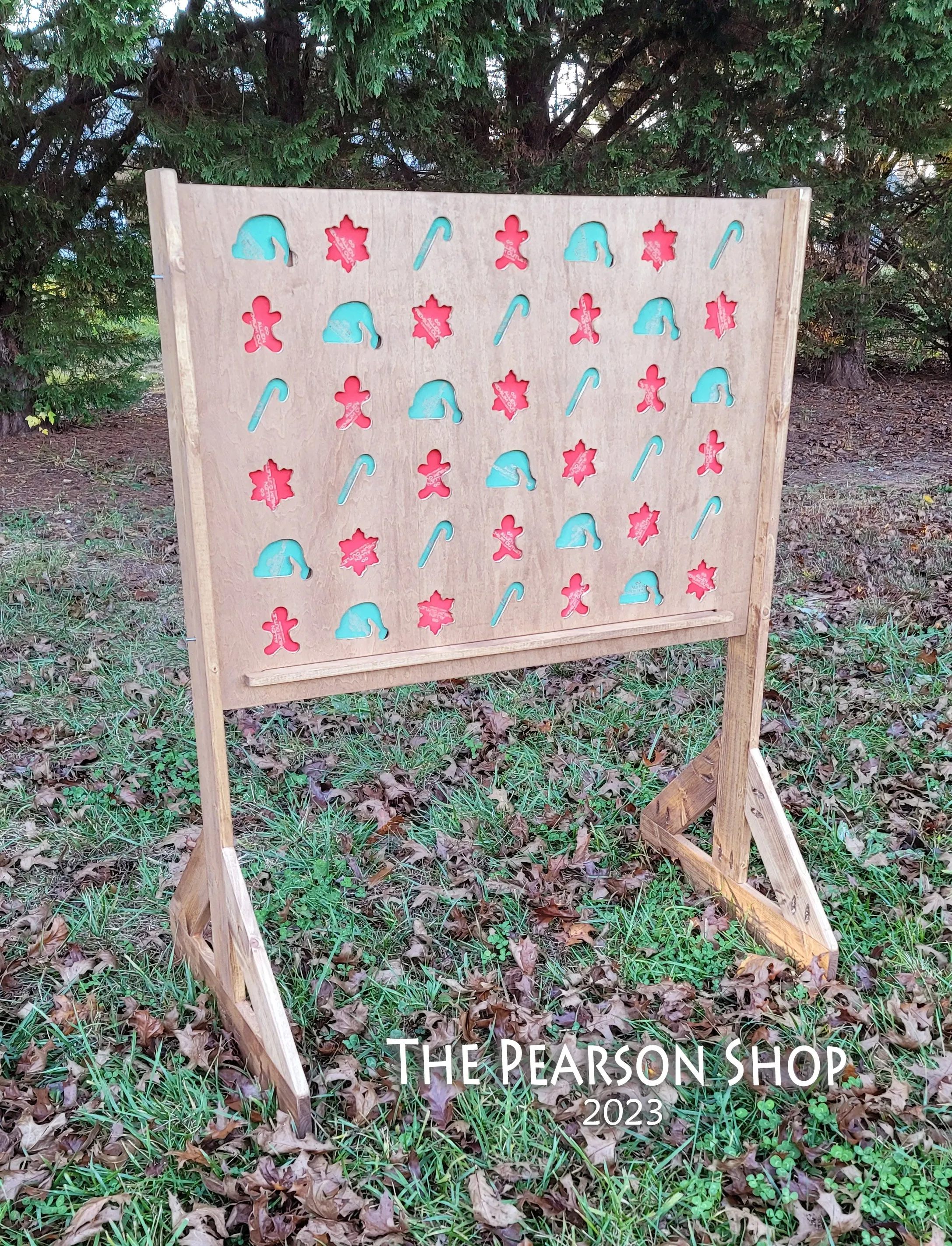 Giant Connect 4 Personalized Custom Cutout Game