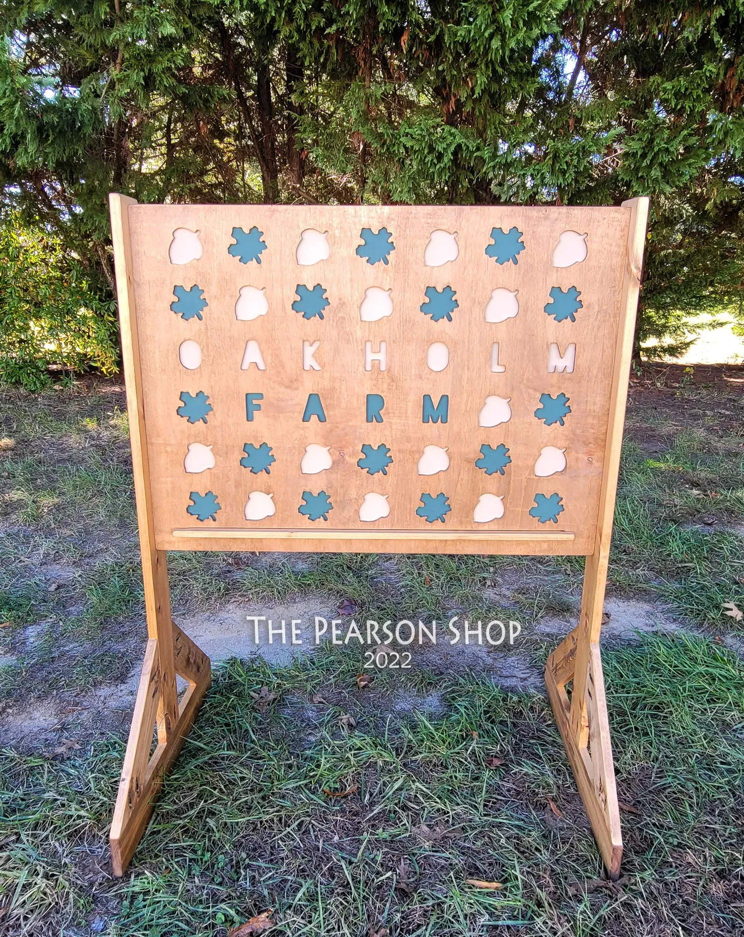 Giant Connect 4 Personalized Custom Cutout Game