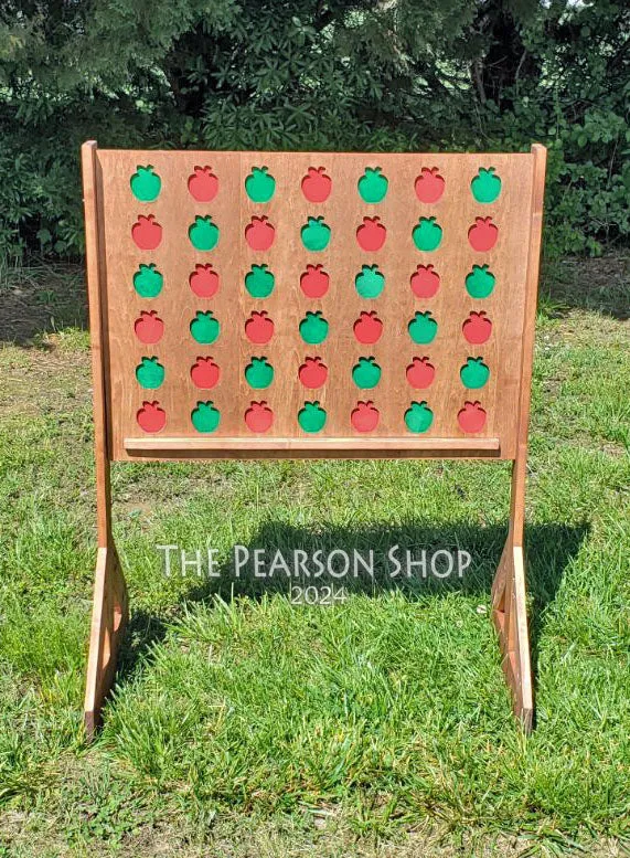 Giant Connect 4 Personalized Custom Cutout Game