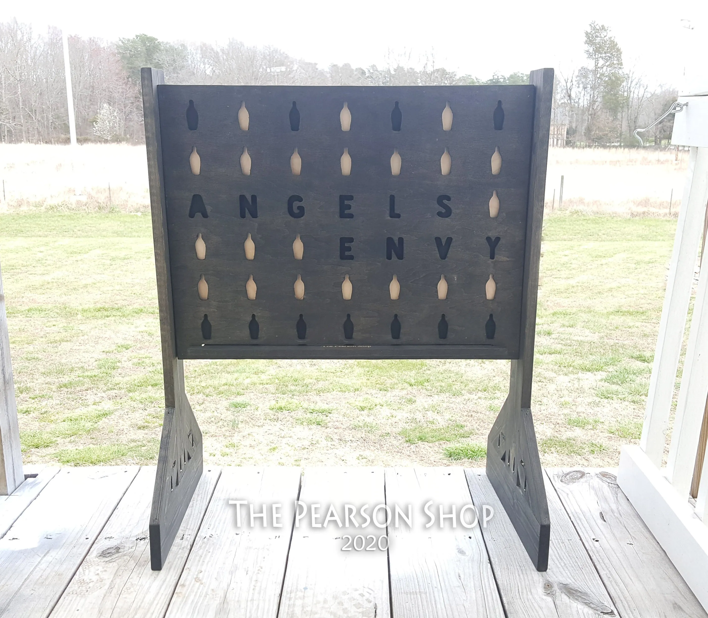 Giant Connect 4 Personalized Custom Cutout Game