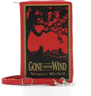 Gone With The Wind Book Clutch Bag for Women, Pink and Black