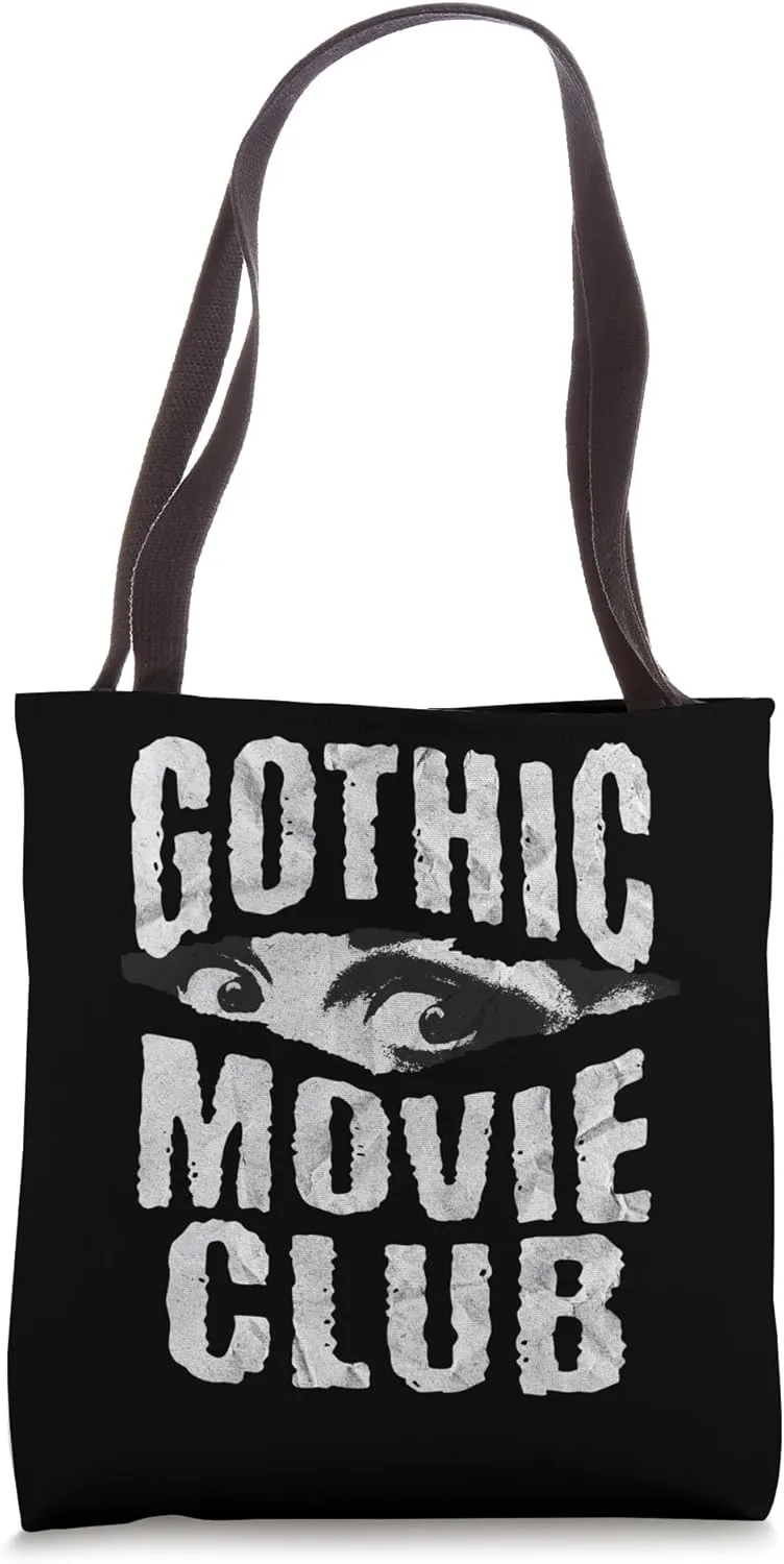 Gothic Horror Book Movie Film Genre Novel Halloween Student Tote Bag