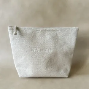 Grain Curve Pouch - Large