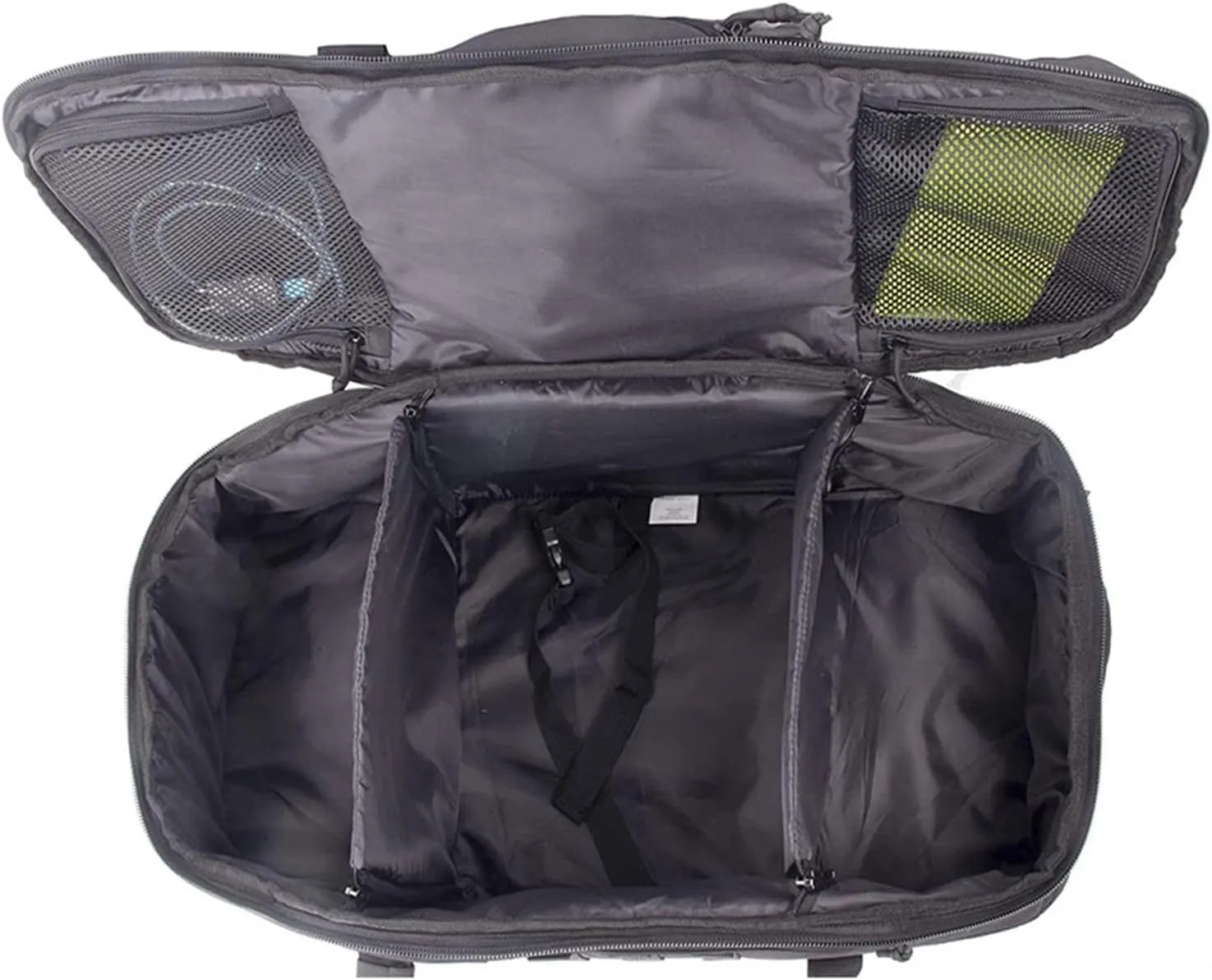 Greencity Travel Duffel Bag for Weekend Overnight Bag Waterproof Small Large for Men Women 30L 45L 85L Black