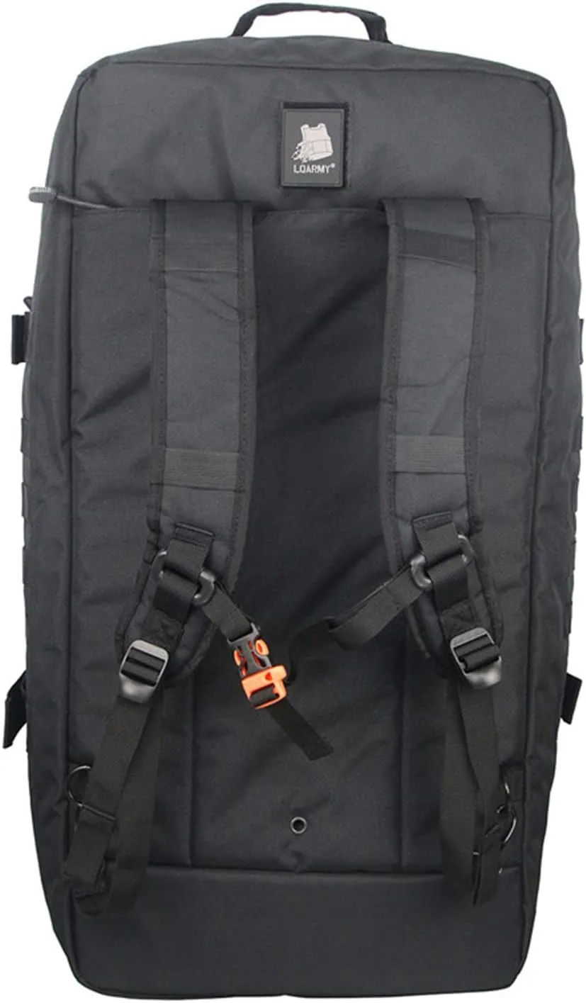 Greencity Travel Duffel Bag for Weekend Overnight Bag Waterproof Small Large for Men Women 30L 45L 85L Black
