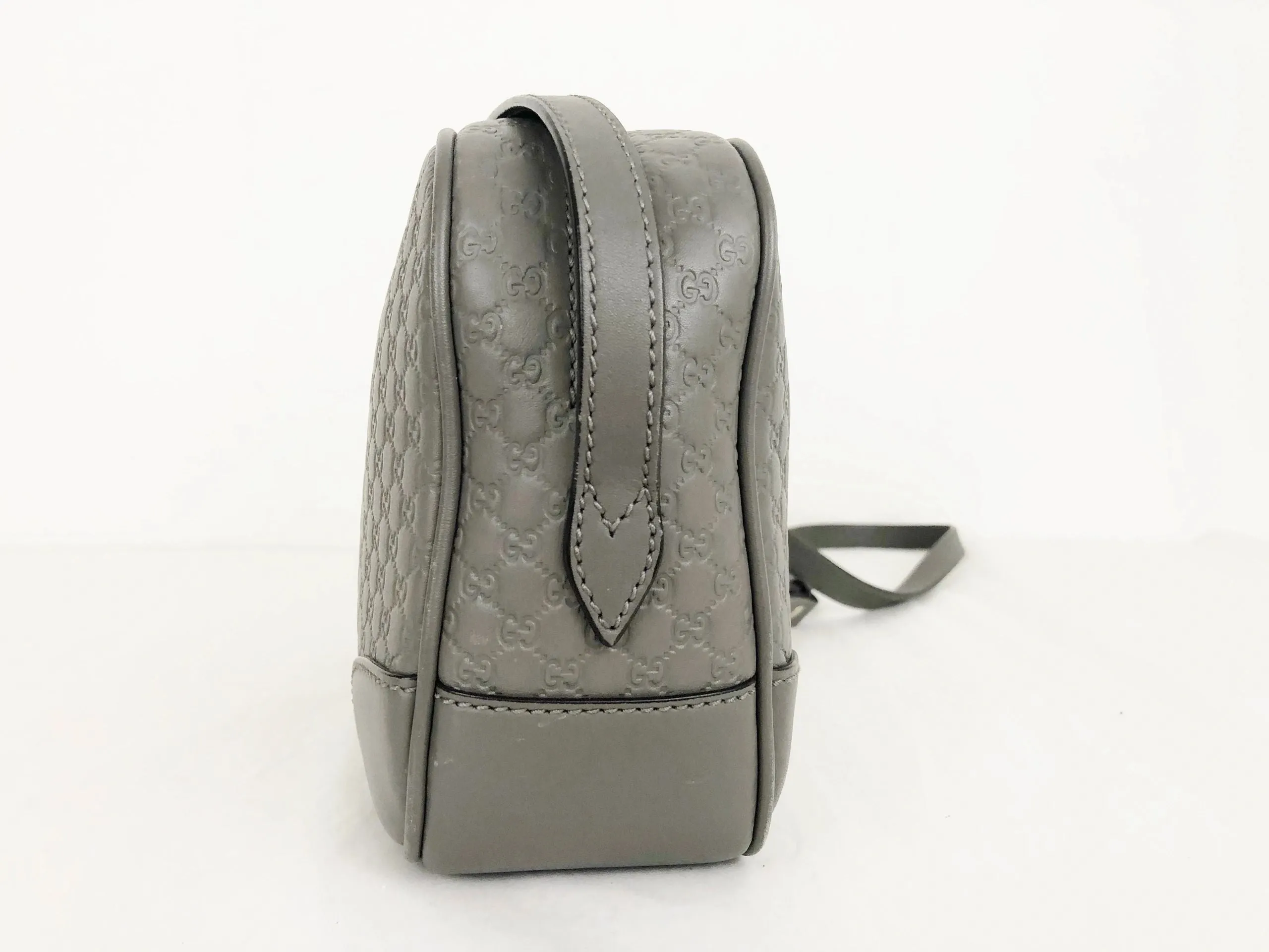Gucci Micro Guccissima Bree Crossbody Bag