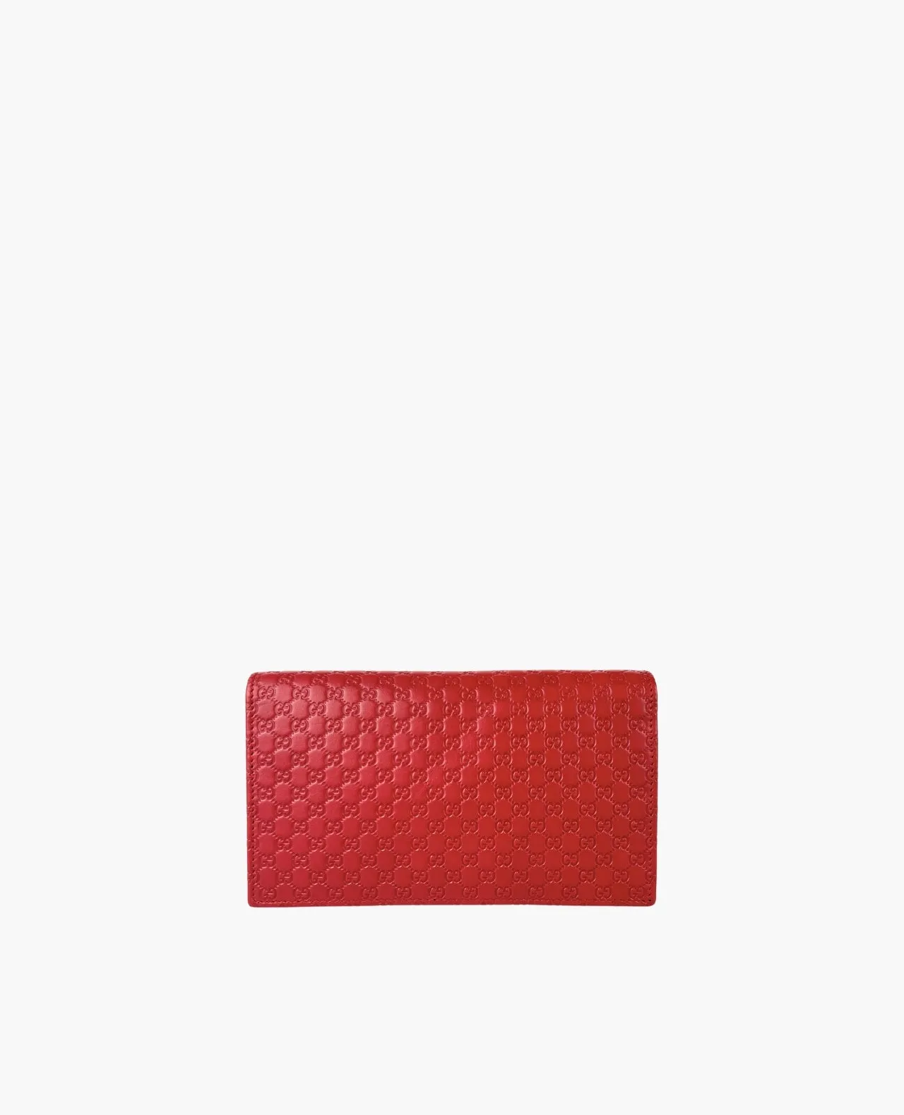 Gucci Microguccissima Crossbody Wallet Red