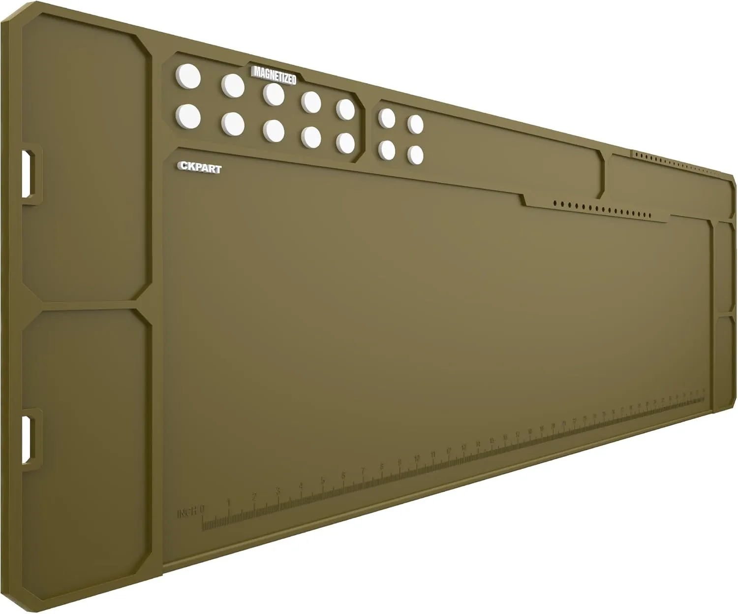 Gun Clean Mat Magnectic for All Guns Extra Large 48"x16" for Rifle Anti-Slip Rubberized Repair Mat for Gun Parts