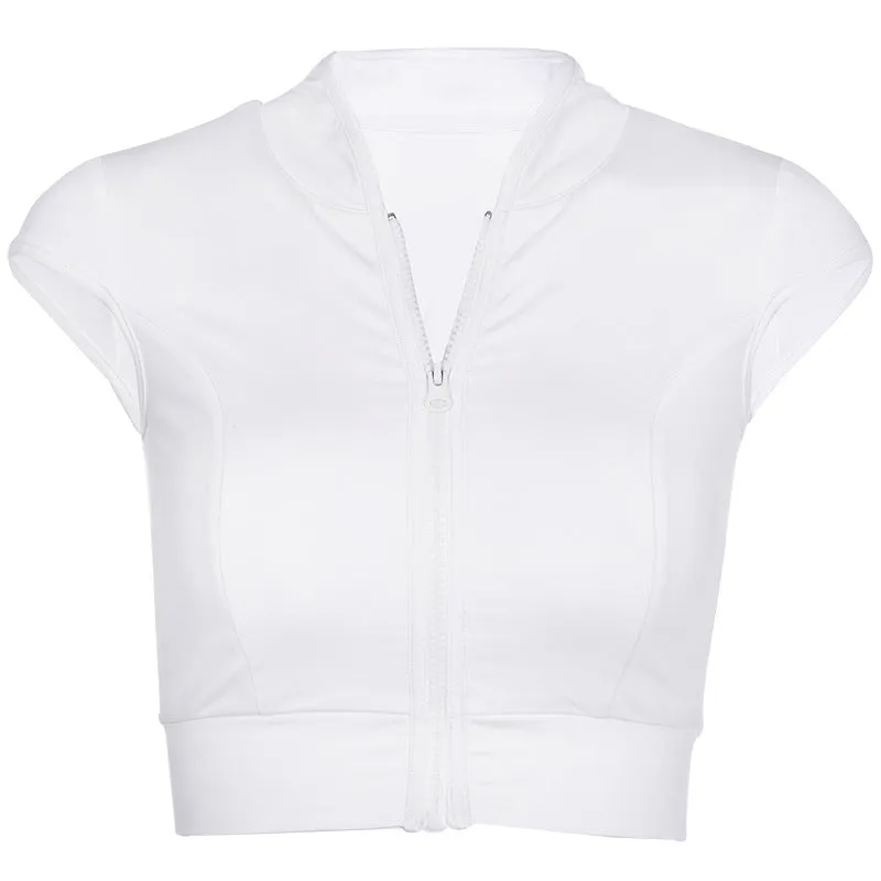GXQIL Sport Top Women Breathable Yoga Gym Top