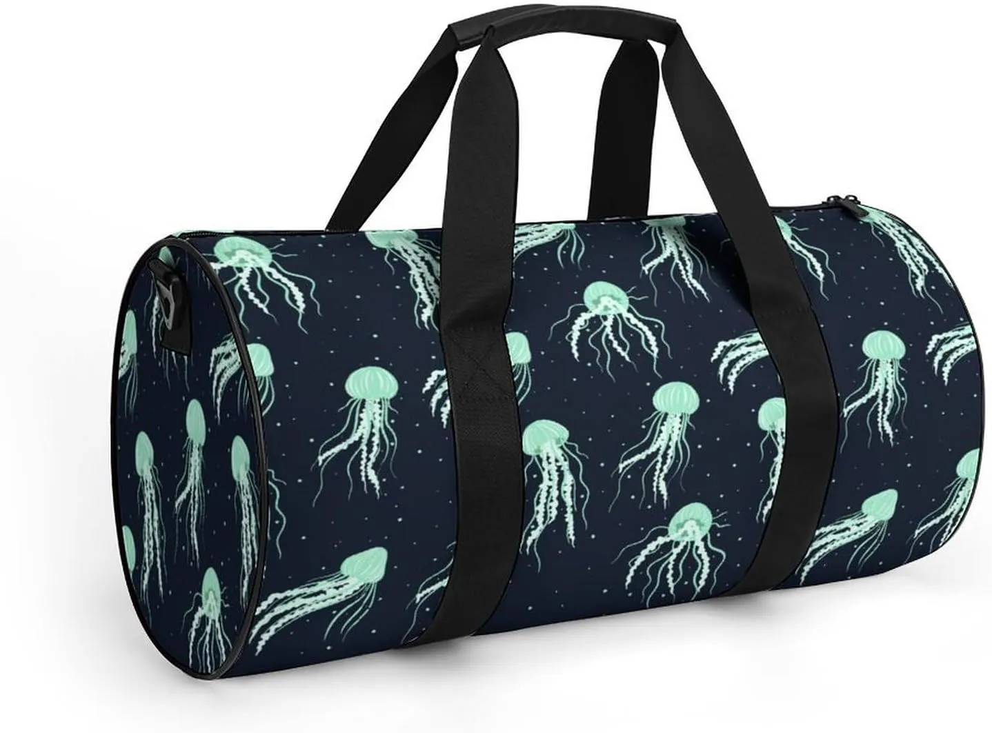 Gym Bag for Men Women Lightweight Sports Duffle Bag with Multiple Compartments Cylindrical Gym Bag for Fitness Travel And Outdoor Activities Ater Resistant Yoga Bag Training Bag Cosmic Drift