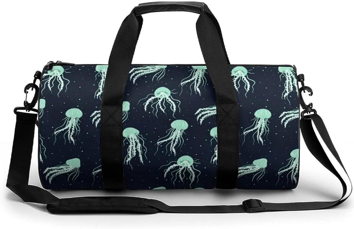 Gym Bag for Men Women Lightweight Sports Duffle Bag with Multiple Compartments Cylindrical Gym Bag for Fitness Travel And Outdoor Activities Ater Resistant Yoga Bag Training Bag Cosmic Drift