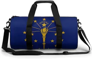Gym Bag for Men Women Lightweight Sports Duffle Bag with Multiple Compartments Cylindrical Gym Bag for Fitness Travel And Outdoor Activities Ater Resistant Yoga Bag Training Bag Indiana Torch