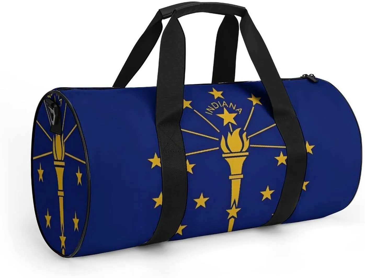 Gym Bag for Men Women Lightweight Sports Duffle Bag with Multiple Compartments Cylindrical Gym Bag for Fitness Travel And Outdoor Activities Ater Resistant Yoga Bag Training Bag Indiana Torch