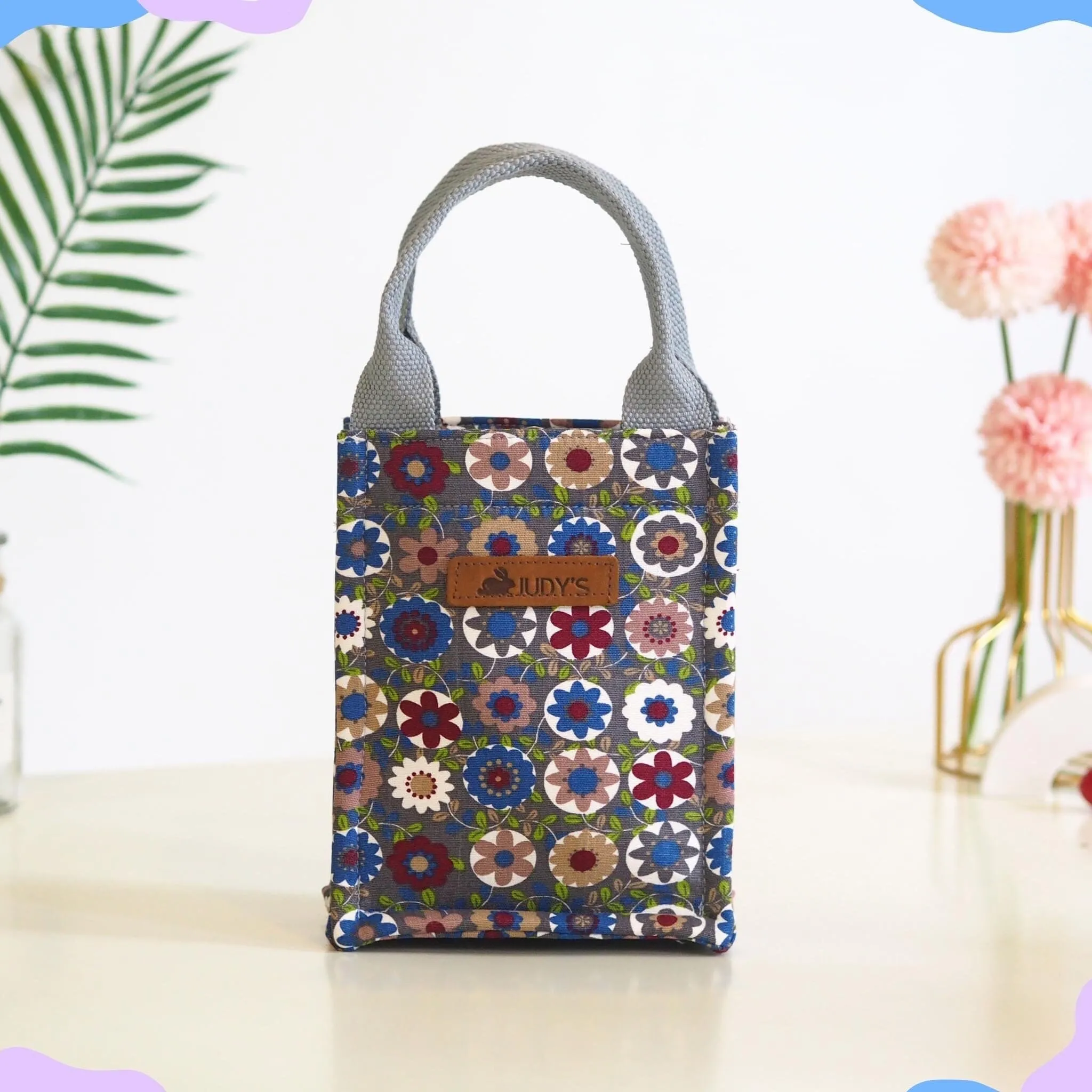 Handmade Canvas Crossbody Bag - Compact and Stylish Crossbody Bag