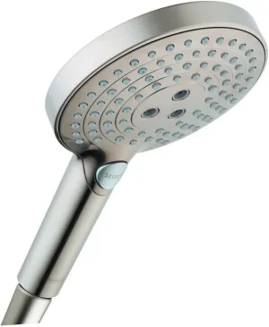 hansgrohe Raindance Select S Easy Install 5-inch Handheld Shower Head Modern 3 Whirl, Rain, RainAir 26531821
