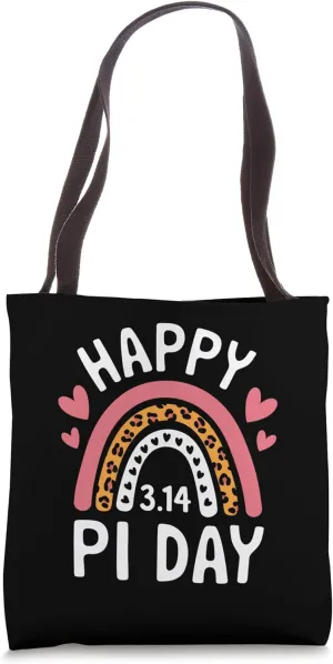 Happy Pi Day Kids Math Teachers Student Professor Retro Pi Tote Bag