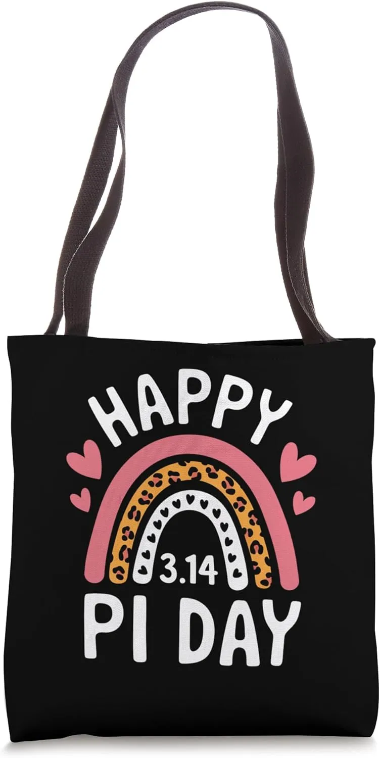 Happy Pi Day Kids Math Teachers Student Professor Retro Pi Tote Bag