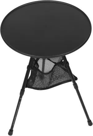 Happyyami Portable Aluminum Alloy Folding Table for Camping Lightweight Picnic Table Storage Bag Convenient Design for Outdoor Cooking Travel Beach Use