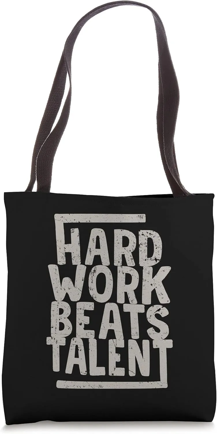 Hard Work Beats Talent | Present for colleagues Tote Bag