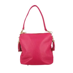 HARPER - HOT PINK LEATHER
