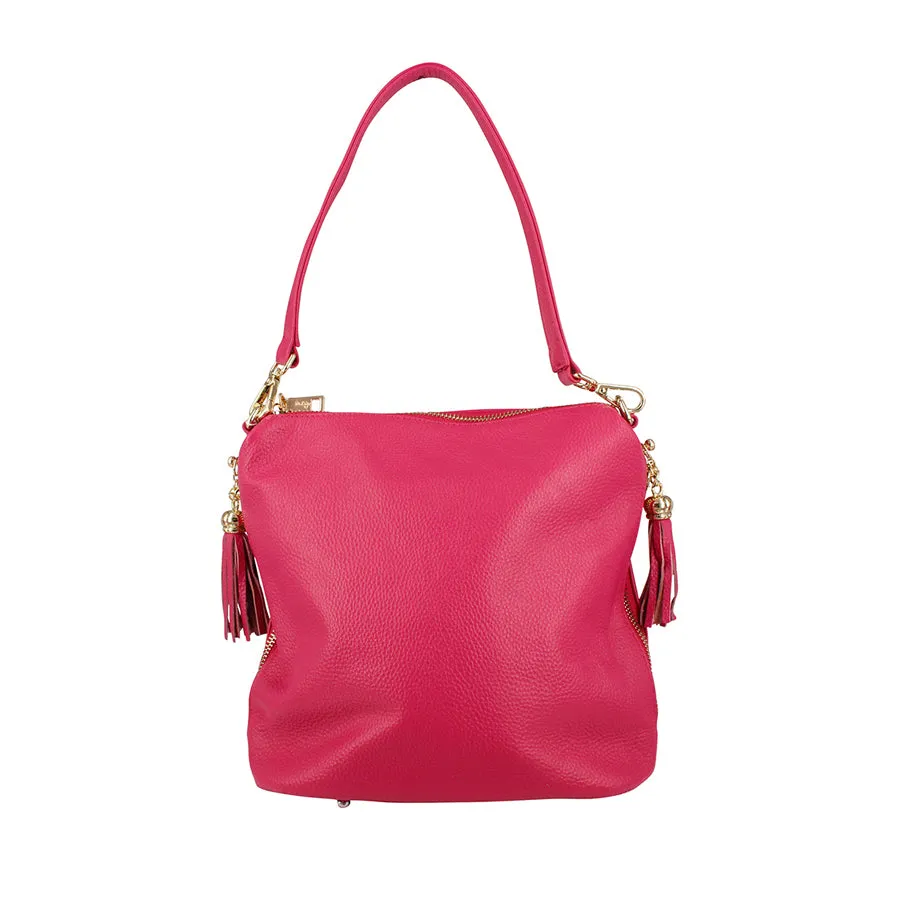 HARPER - HOT PINK LEATHER