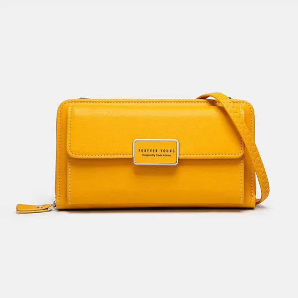 High Capacity Multi Slot Crossbody Phone Bag