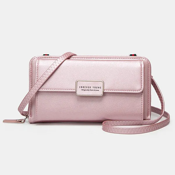 High Capacity Multi Slot Crossbody Phone Bag