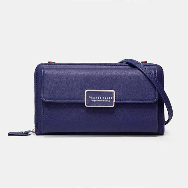 High Capacity Multi Slot Crossbody Phone Bag