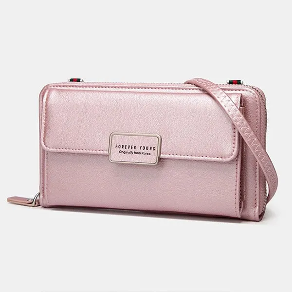 High Capacity Multi Slot Crossbody Phone Bag